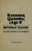 Book cover for "Ramona Quimby, age 8".