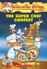 Book cover for "The super chef contest".