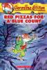 Book cover for "Red pizzas for a blue count".