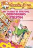 Book cover for "My name is Stilton, Geronimo Stilton".