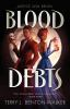 Book cover for "Blood debts".