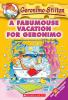 Book cover for "A fabumouse vacation for Geronimo".