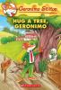 Book cover for "Hug a tree, Geronimo".