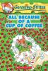 Book cover for "All because of a cup of coffee".