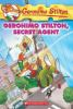 Book cover for "Geronimo Stilton, secret agent".