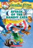 Book cover for "Attack of the bandit cats".