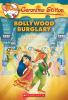 Book cover for "Bollywood burglary".