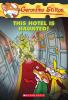 Book cover for "This hotel is haunted!".