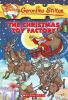 Book cover for "The Christmas toy factory".